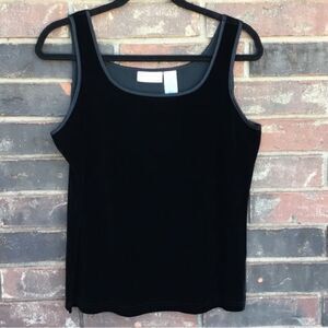 Jaclyn Smith velvet vintage tank top witchy witchcore whimsygoth fairy